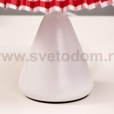 Лампа настольная 16157/1 E27 40Вт белый 25х25х27 см