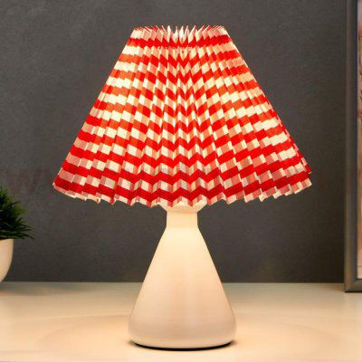 Лампа настольная 16157/1 E27 40Вт белый 25х25х27 см