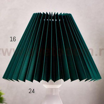 Лампа настольная 16158/1 E27 40Вт белый 25х25х27 см