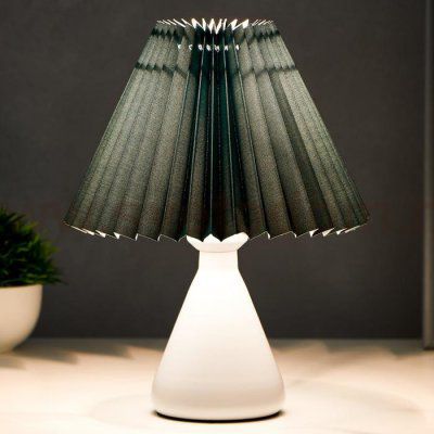 Лампа настольная 16158/1 E27 40Вт белый 25х25х27 см