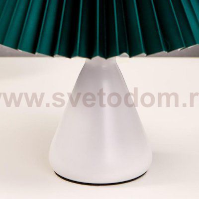 Лампа настольная 16158/1 E27 40Вт белый 25х25х27 см