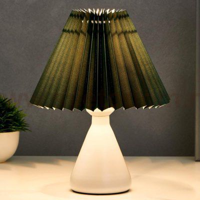 Лампа настольная 16158/1 E27 40Вт белый 25х25х27 см