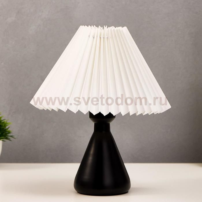 Лампа настольная 16159/1 E27 40Вт черный 25х25х27 см