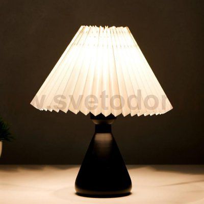 Лампа настольная 16159/1 E27 40Вт черный 25х25х27 см