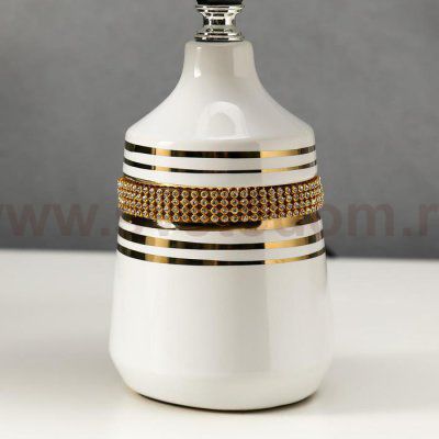 Лампа настольная 16160/1 E14 40Вт белый 20х20х32 см