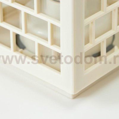 Ночник 16168/1WT LED от батареек 3хААА белый 11х11х25 см