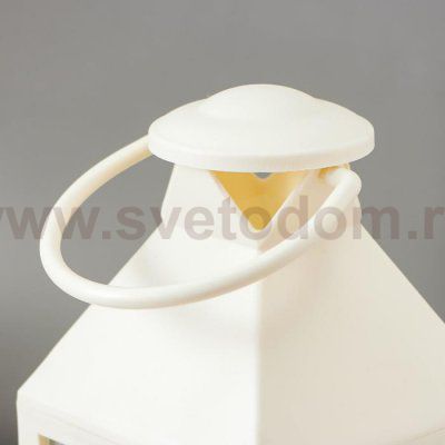 Ночник 16168/1WT LED от батареек 3хААА белый 11х11х25 см