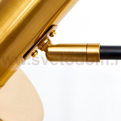 Торшер 19006/1 Е27 40Вт золото 25х35х156 см