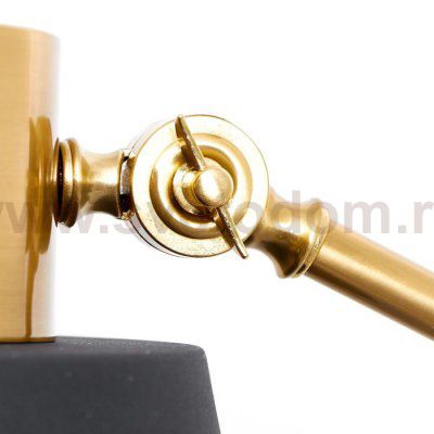 Торшер 19007/1 Е27 40Вт черный-золото 28х40х160 см