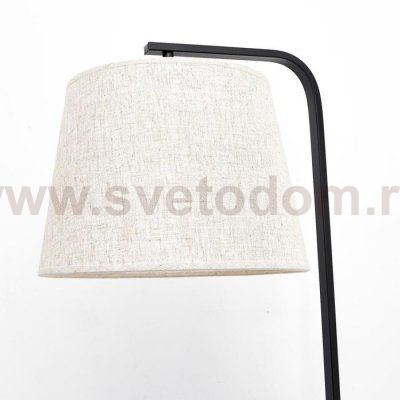 Торшер с 2 зарядками для телефона 19010/1 Е27 40Вт USB черный 35,5х35х160 см