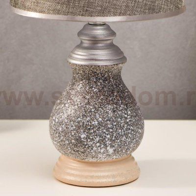 Лампа настольная 16175/1 Е14 40Вт серый 22х22х38 см