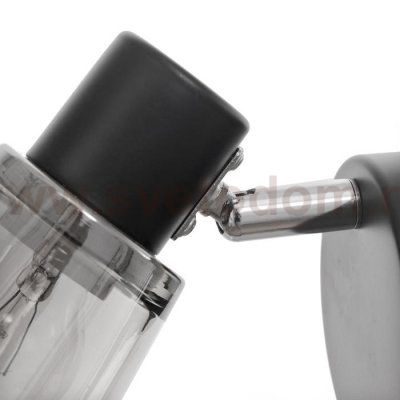 Бра с переключателем 59392/1 E14 40Вт черный-хром 15х11х15 см