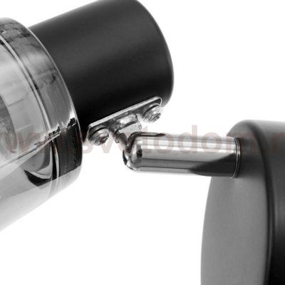 Бра с проводом 59393/1 E14 40Вт черный-хром 15х11х15 см