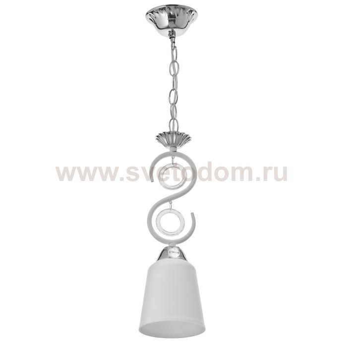 Светильник 59398/1 E27 12Вт хром 15,5х15,5х32 см