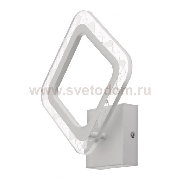 Бра 10025/1WT LED 14Вт 4000К белый 27х23х7 см