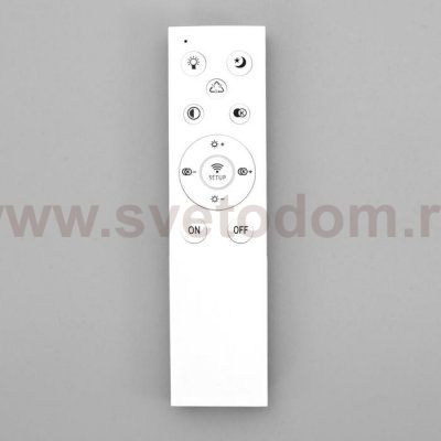 Люстра с ПДУ 10018/9BK LED 162Вт 3000-6000К диммер черный 50х50 см