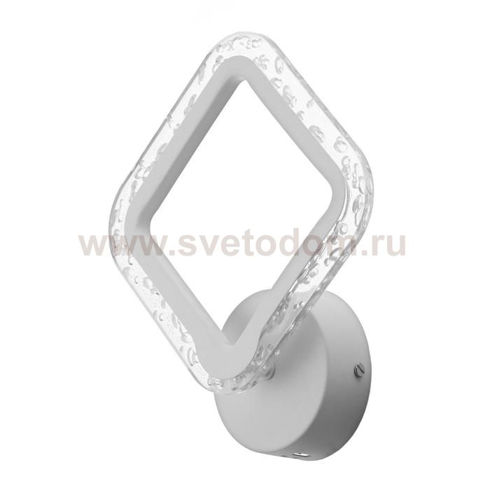 Бра 10018/1WT LED 18Вт 4000К белый 22х25 см