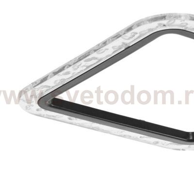 Люстра с ПДУ 10020/4BK LED 96Вт 3000-6000К диммер черный 71х50 см