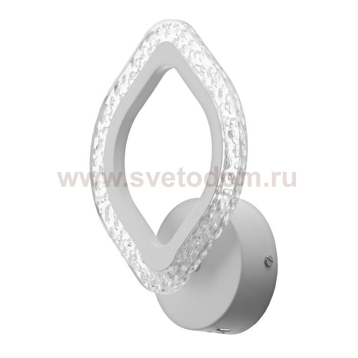 Бра 10021/1WT LED 14Вт 4000К белый 17х24 см
