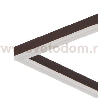 Люстра с ПДУ 10045/4 LED 192Вт 3000-6000К диммер кофе 65х65 см