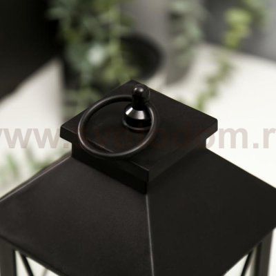 Ночник 16183/1BK LED от батареек 3хААА черный 14х14х30 см