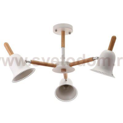 Люстра 1049/3WT E27 60Вт белый 70х70х50 см