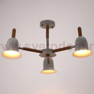 Люстра 1049/3WT E27 60Вт белый 70х70х50 см