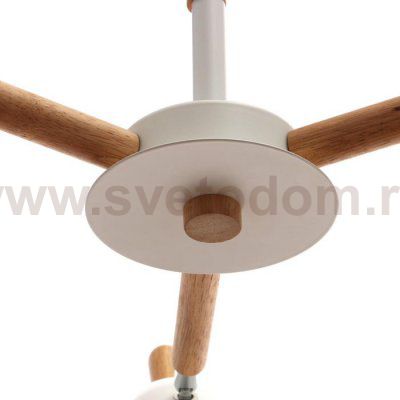 Люстра 1049/3WT E27 60Вт белый 70х70х50 см