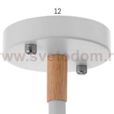 Люстра 1049/5WT E27 60Вт белый 80х80х50 см