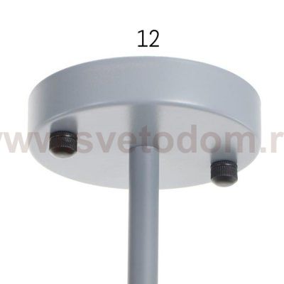 Люстра 1053/4GR E27 60Вт серый 90х40х75 см