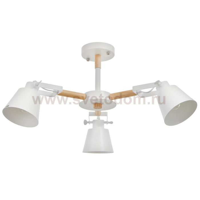 Люстра 1054/3WT E27 60Вт белый 60х60х50 см