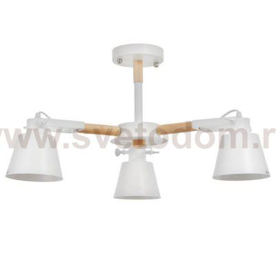 Люстра 1054/3WT E27 60Вт белый 60х60х50 см