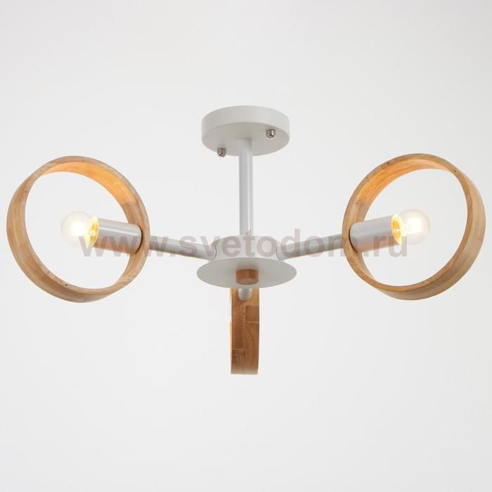 Люстра 1057/3WT E27 60Вт белый 70х70х55 см