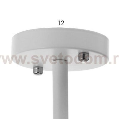 Люстра 1058/6WT E27 60Вт белый 70х70х55 см