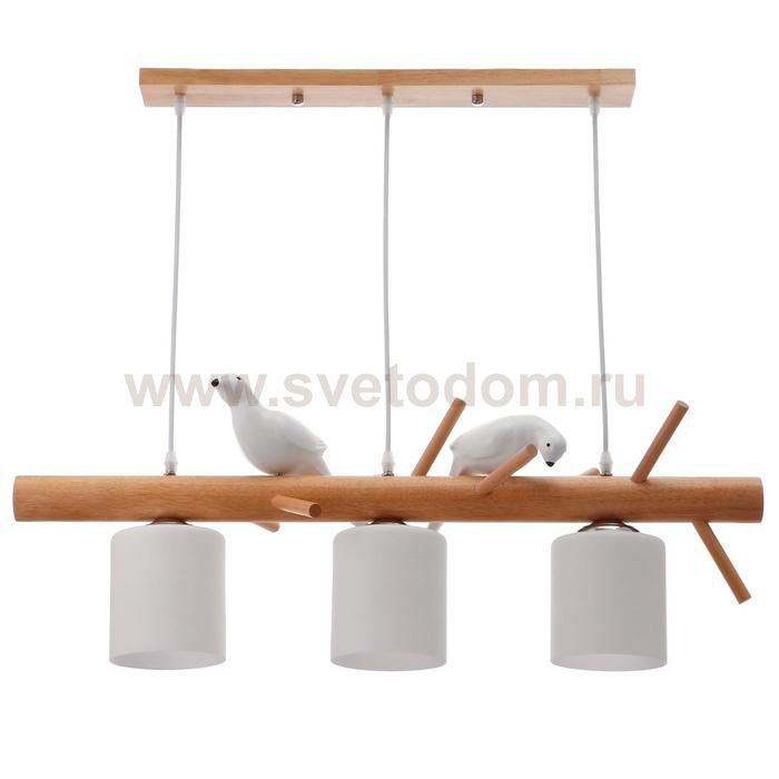 Люстра 1061/3 E27 60Вт белый 85х25х90 см