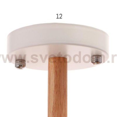 Люстра 1073/3WT E27 60Вт белый 72х72х50 см