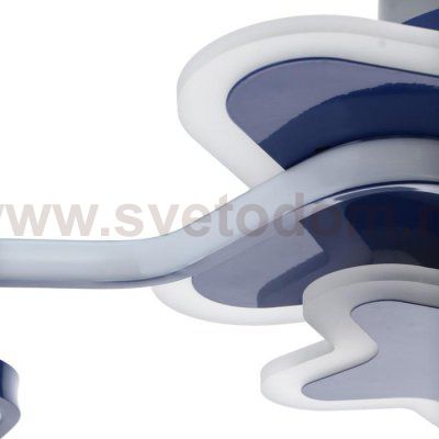 Люстра 1105/3BL LED 60Вт 4000К синий