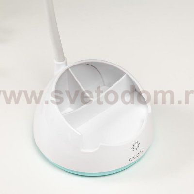 Лампа настольная c АКБ 16217/1 20хLED 4Вт 3000/6000К USB МИКС 10,8х10,8х43,5 см