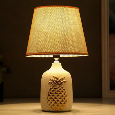 Лампа настольная 16241/1GR-GD E14 40Вт серо-золотой 20х20х32 см