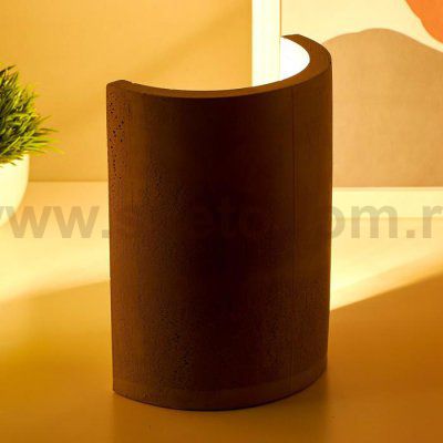 Настольная лампа 16247/1GR  Е27 60Вт серый 10х13,5х18 см