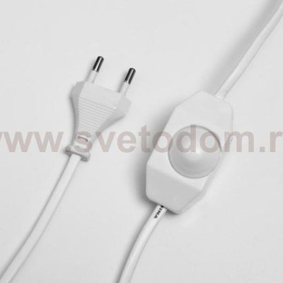 Настольная лампа 16247/1WT Е27 60Вт белый 10х13,5х18 см