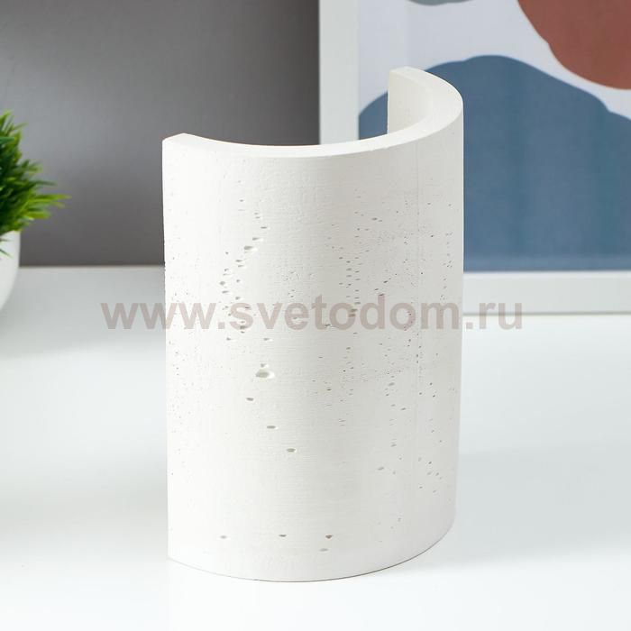 Настольная лампа 16247/1WT Е27 60Вт белый 10х13,5х18 см