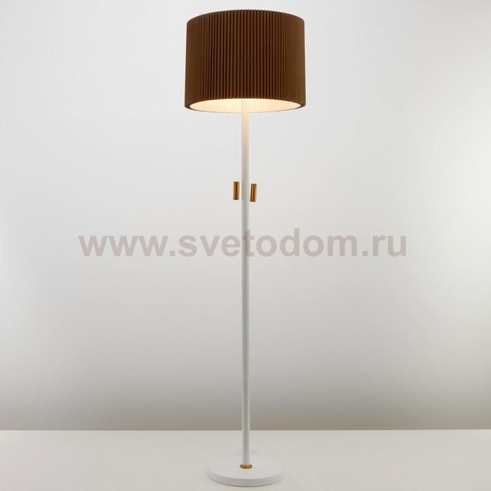 Торшер трансформер 19013/2LCF E27 15Вт светло-кофейный 40х40х150 см