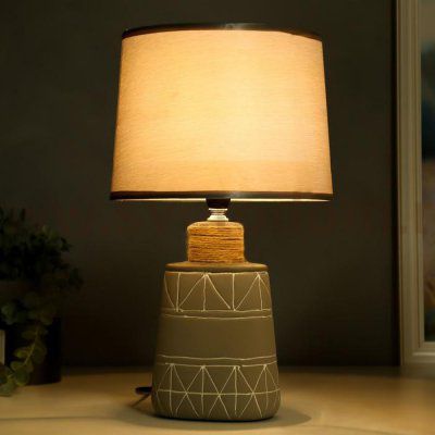 Лампа настольная 16263/1 E14 40Вт серый 22х22х38 см