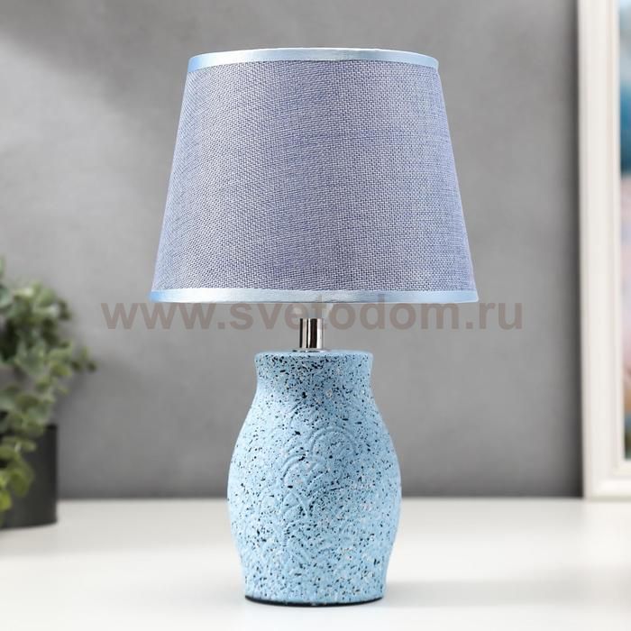 Лампа настольная 16249/1BL Е14 40Вт синий 20х20х33,5 см