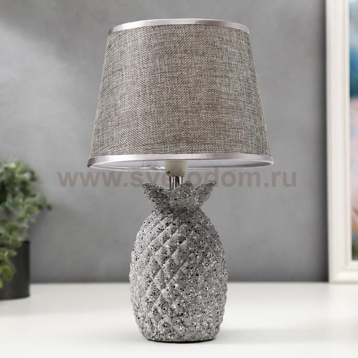 Лампа настольная 16252/1GR Е14 40Вт серый 20х20х33,5 см