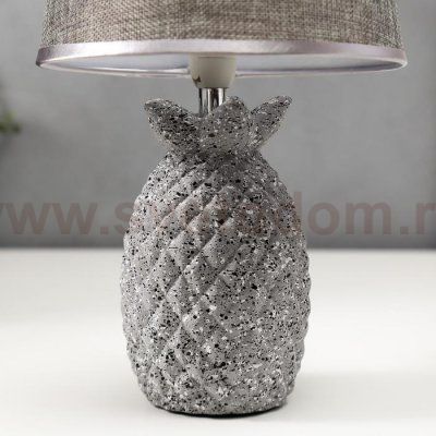 Лампа настольная 16252/1GR Е14 40Вт серый 20х20х33,5 см