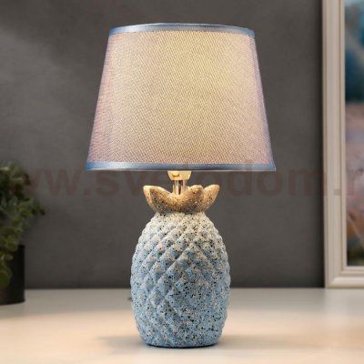 Лампа настольная 16252/1BL Е14 40Вт синий 20х20х33,5 см