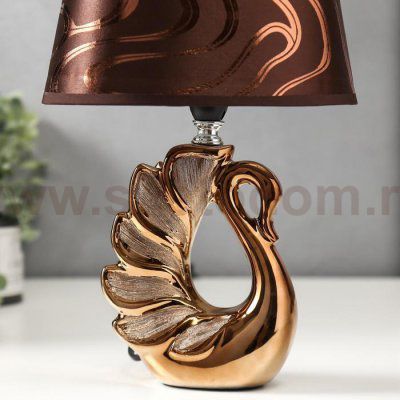 Лампа настольная 16274/1GD Е14 40Вт золото 14х20х31 см