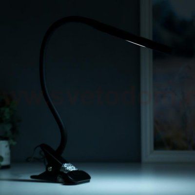 Настольная лампа 16284/1 LED 7Вт USB черный 11х7,5х43 см